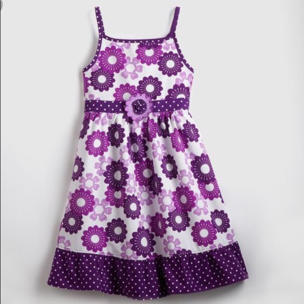 Girls Summer Dress 100% Cotton
